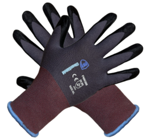 15G Nylon/Spandex Shell Nitrile Micro Foam Palm Coated Gloves