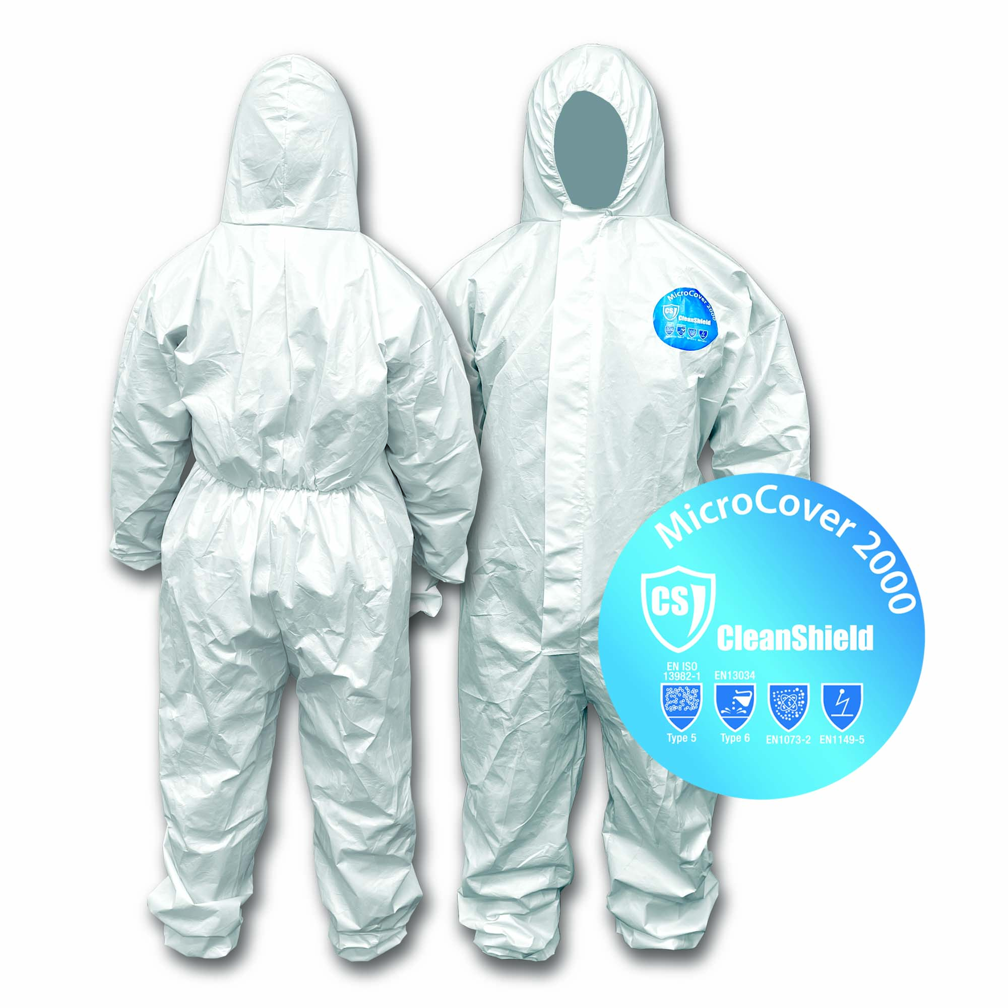 MicroCover2000 Coveralls. White