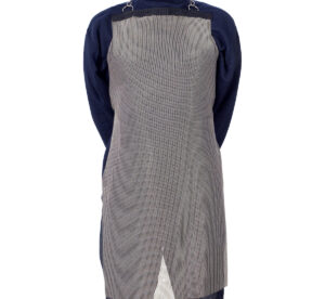Stainless Steel Mesh Apron with Adjustable Elastic Strap
