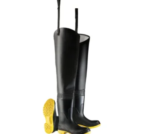 Dunlop Thigh Wader Steel Toe & Midsole, Black, 29’’ Waders Work Boots