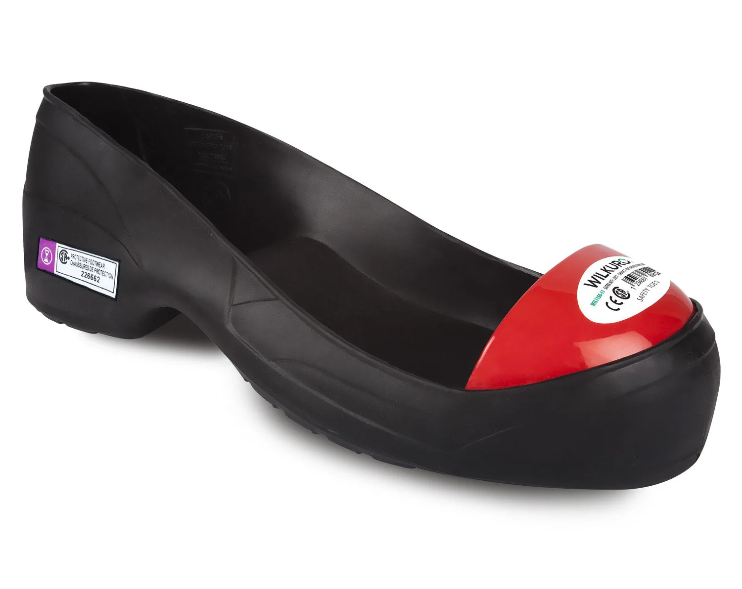 WILURO PVC Safety Overshoes, Lightweight Steel Toe, Waterproof - Image 5