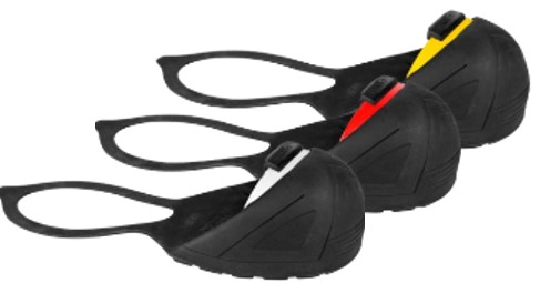 WILURO Lightweight Steel Toe, Natural Rubber Back Strap