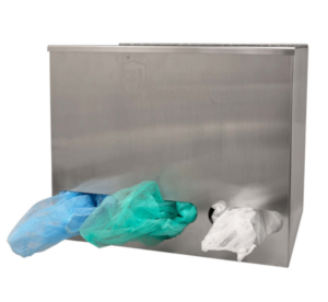 Staineless Steel Hair Cover Dispenser [3 Capacity]